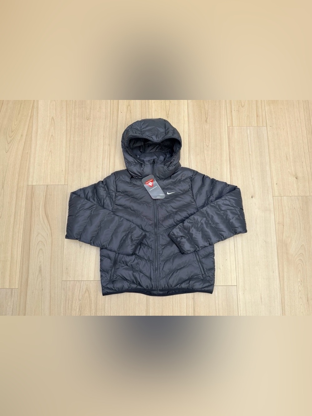 Nike Windpuffer Therma Fit Hooded Puffer Jacket Black Women’s Small HV2457-010